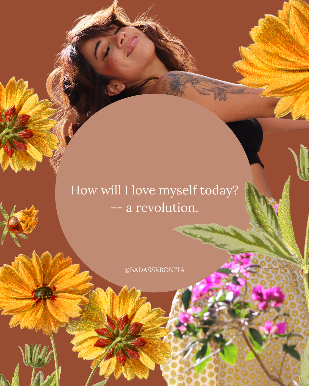 How will I love myself today? -- A revolution Print