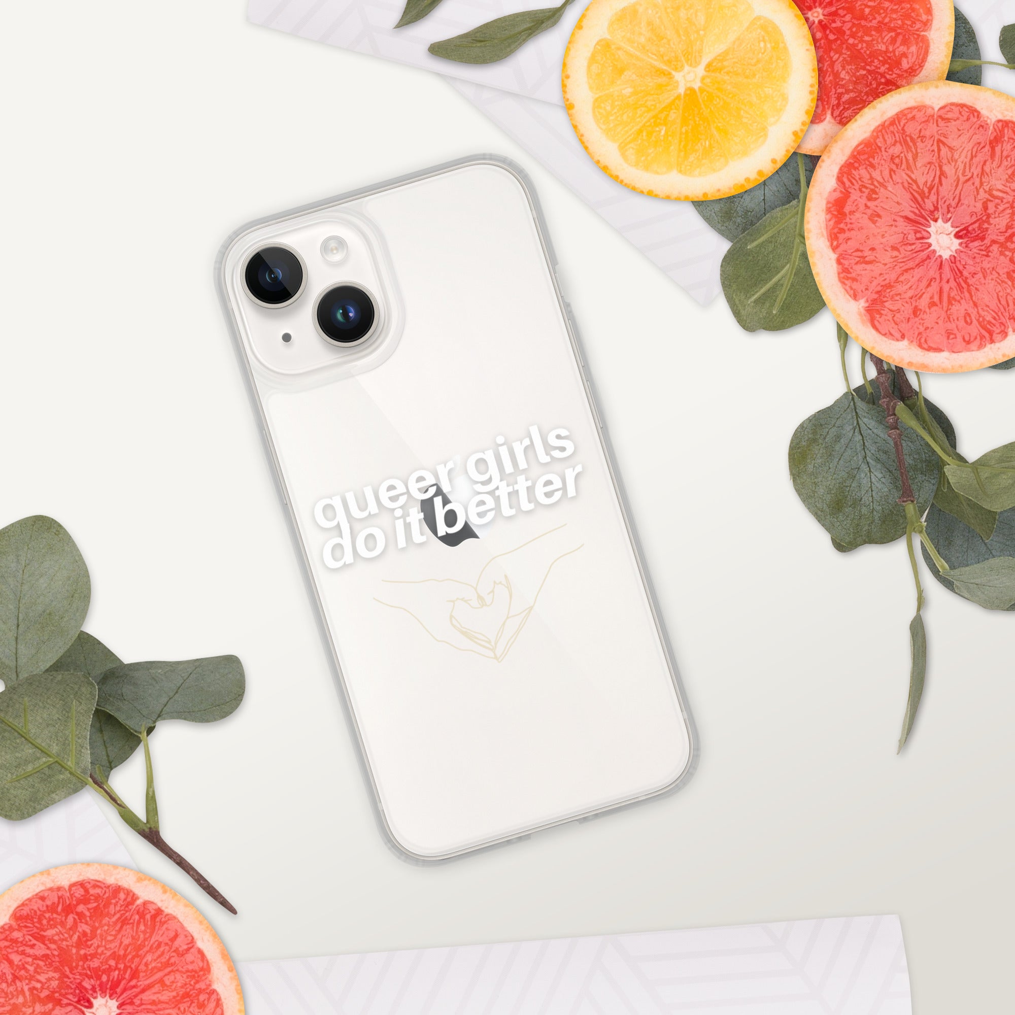 Queer Girls Do It Better Clear Case for iPhone®