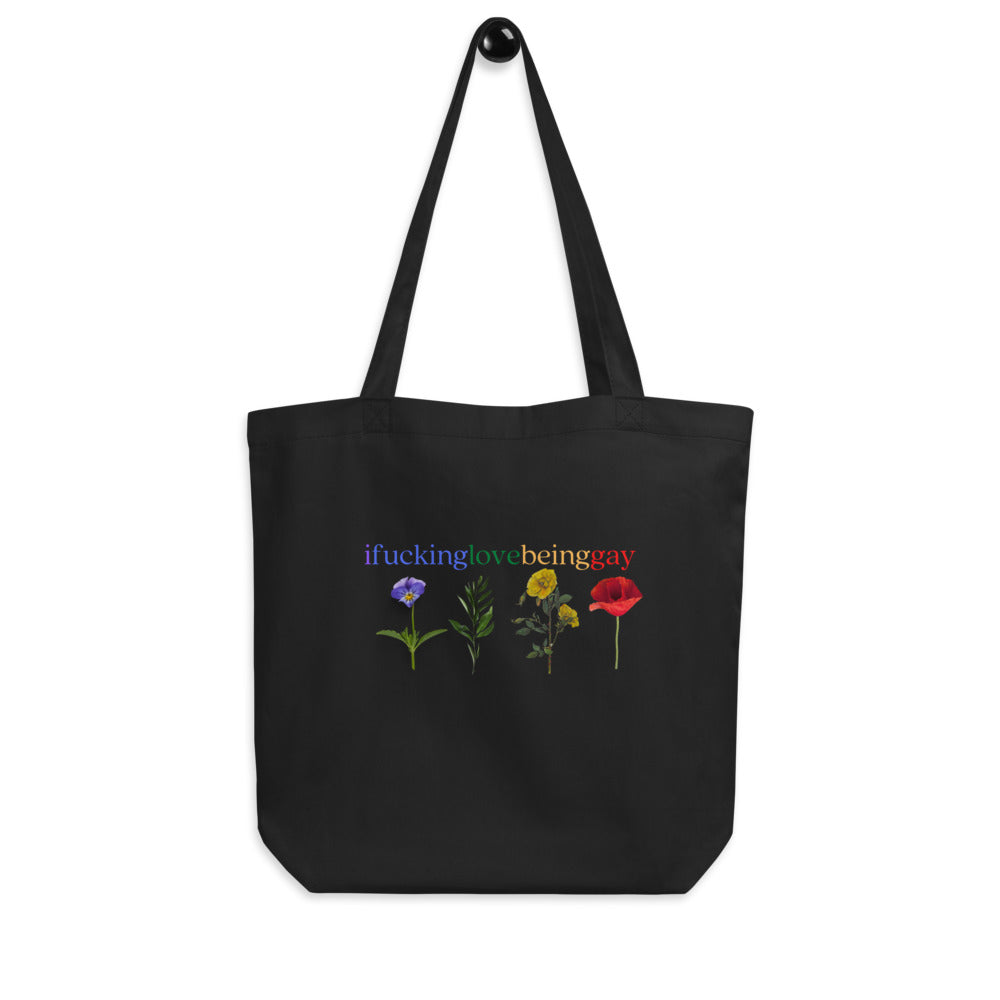 i fucking love being gay Tote Bag