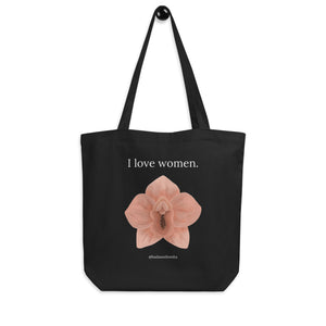 I Love Women Tote Bag