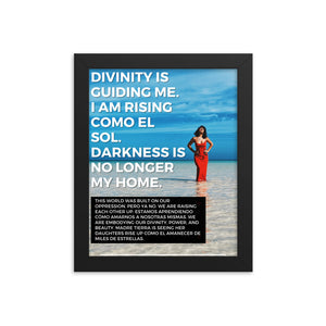 Feminine Divinity - Framed poster