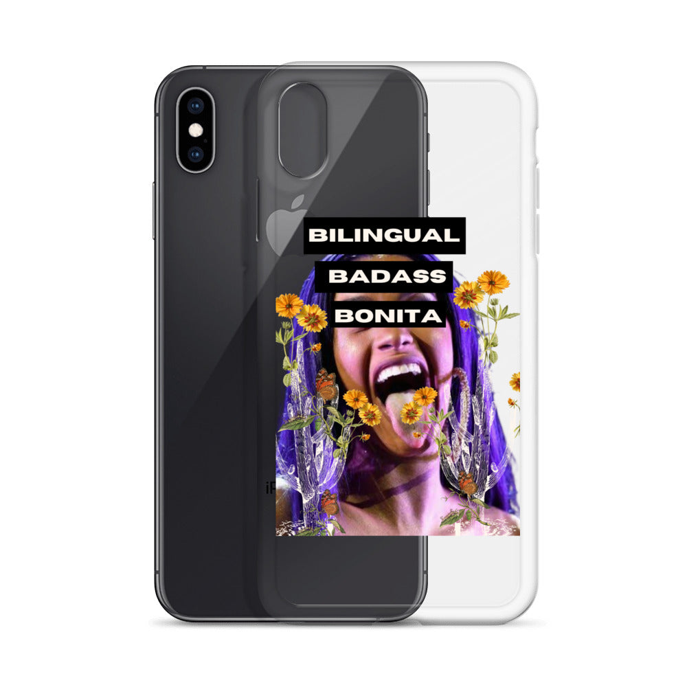 Bilingual Badass Bonita iPhone Case