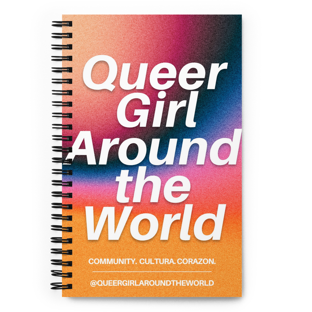 Queer Girl Around the World Notebook
