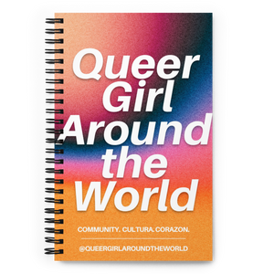 Queer Girl Around the World Notebook