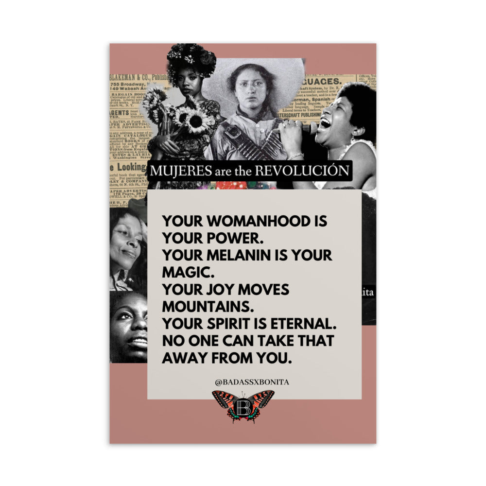 Your Womanhood is Your Power Postcard