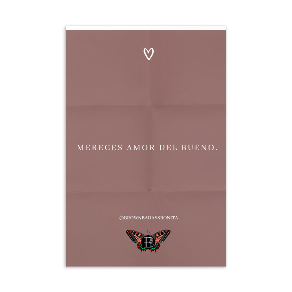 Mereces amor del bueno-Standard Postcard