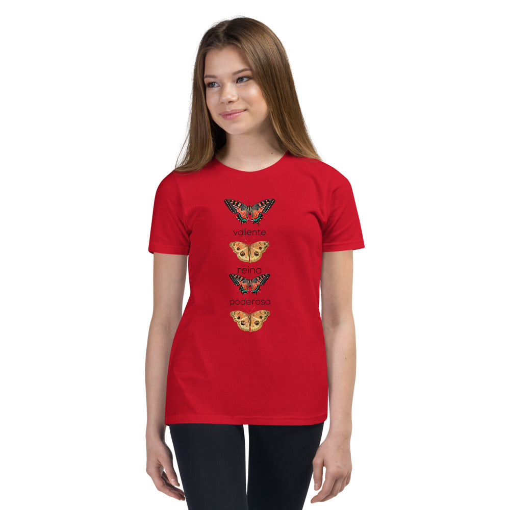 Valiente. Reina. Poderosa. Youth T-Shirt